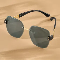 JOKER & WITCH Women UV Protected Rimless Square Sunglasses JWSG247-image-81