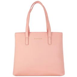 Giordano Blush Pink Solid Shoulder Handbag-image-18