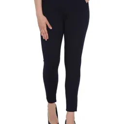 Westwood Navy Cotton Trousers-picture-45