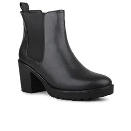 Inc 5 Women Round Toe Block Heel Chelsea Boots-37