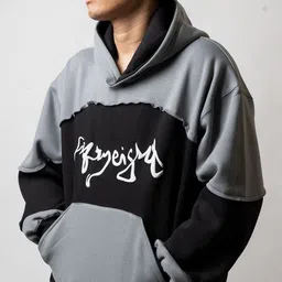 FiftyEight Men Printed Hooded Sweatshirt-picture-13
