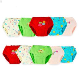 SuperBottoms Pack Of 10 Rainbow & Star With Cloud & Abstract Geometric Printed Briefs - Multi Colour-image-55