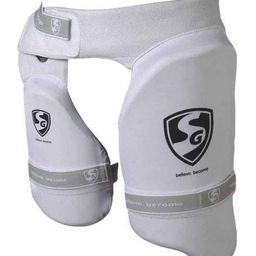 SG Combo Ultimate Batting Inner Thigh Pad - White-image-35