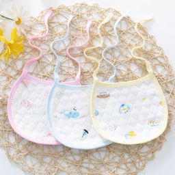 Fantasy India Tie Knot Closure Bib Pack of 3 - Multicolor-picture-4