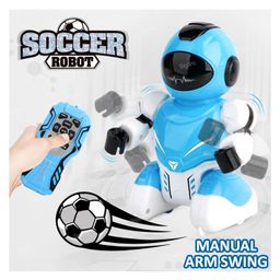 Toysire RC Robot Soccer Remote Control Robot Shoot Football with  Rechargeable USB-9
