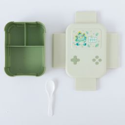 Freezer & Leak Proof Lunch Box with Dino Theme Print - Green-picture-16