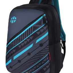 HARISSONS Linq Black Teal Lightweight School Backpack Ideal for Students. (Age-6 to 9 Year- Height 18 Inches)-image-7