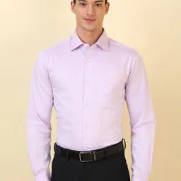 Allen Solly Sport Men Solid Spread Collar Pure Cotton Formal Shirt-picture-31