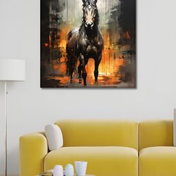 OLIVE TREE Red & Black 1 Piece Birds and Animals Wall Art-picture-26