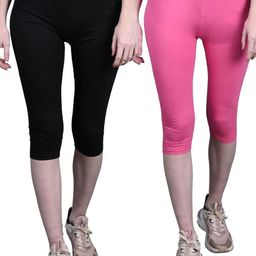 Tik Tok WEARS Girls Multicoloured Cotton Capris-image-36