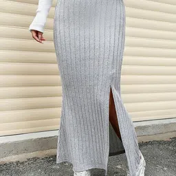 LULU & SKY A-Line Maxi Skirt-image-28