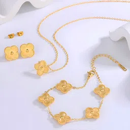 Jewels Galaxy Gold-Plated Jewellery Set-39