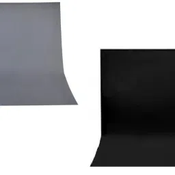 GINNI camera backdrop 8x10 grey black LEKERA Backdrop Photo Light Studio Photography Background combo of 2 Reflector-picture-34