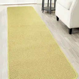 Saral Home Green Handloom Runner - Set of 1-26