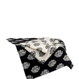 Swayam Black & White Kitchen Apron Combo - Set of 8 image 4