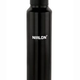 Nirlon Black Stainless Steel Others FB_Classic Flip Black 1000ml 1pcs-33