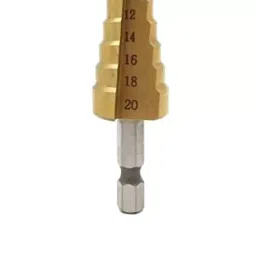 B K JAGAN & CO HSS Steel Step Cone Drill Titanium Bit Set Hole Cutter image 3