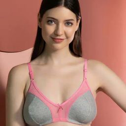Clovia Grey Non-padded Bra-image-99