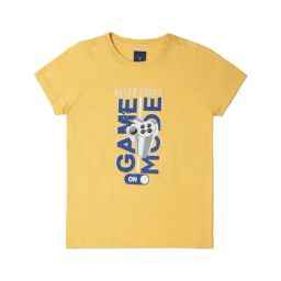 Allen Solly Junior Yellow Printed T-Shirt-picture-16