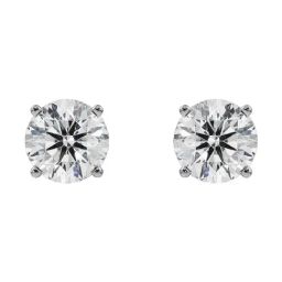 Emori 18k Yellow Gold & Diamond 0.5 CT Classic Round Stud Earrings-image-51