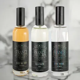 Eau DuFrance Set Of 3 Just Be You, Pink Wink & Illusion Eau De Parfum - 50 ml Each-49