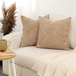 House This Vindhya Brown Cotton Cushion Covers & Cushion Fillers - Set of 4-image-62