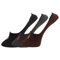 Dollar Multi Cotton Self Pattern Socks - Pack of 3-image-69