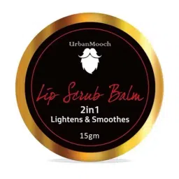 UrbanMooch Lip Scrub Balm 2 in 1 Lightens & Smoothen - 15 gm-43