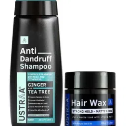 Ustraa Anti Dandruff Shampoo & Hair Wax Strong Hold-image-17