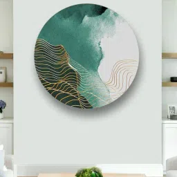The Art House Abstract Multicolor Canvas Wall Painting-38