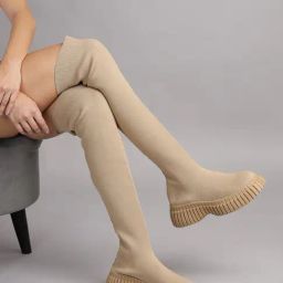 Truffle Collection Women's Khaki Casual Booties-61