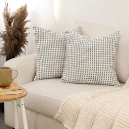 House This Girnar Dark Blue Cotton Cushion Covers & Cushion Fillers - Set of 4-image-78
