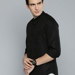 Harvard Men Regular Fit Solid Opaque Casual Shirt With Chest Pocket-image-15