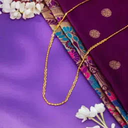 P.N.Gadgil Jewellers 22KT (916) BIS Yellow Gold Opulent Flow Chain for Unisex-picture-37