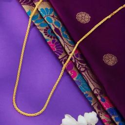 P.N.Gadgil Jewellers 22KT (916) BIS Yellow Gold Gleaming Links Chain for Unisex-35