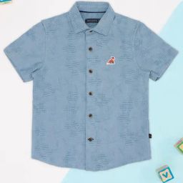 Pantaloons Junior Boys Blue Shirts-image-81