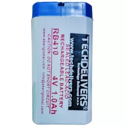 TECHDELIVERS 4 V 1000 mAh Sealed Lead Acid Rechargeable Battery, RB410-picture-47