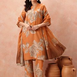 all about you Gotta Patti & Sequin Detail Printed Kurta Set-picture-10