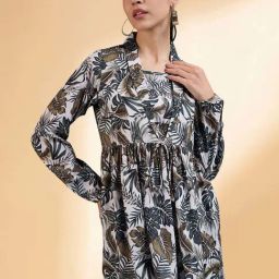 Winza Designer Green Printed Top-picture-46