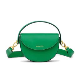 Miraggio Green Lee Medium Cross Body Bag-43