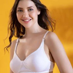 Clovia White Non-padded Bra-image-88