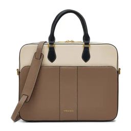 Miraggio Ivory Parker Textured Large Laptop Bag-18