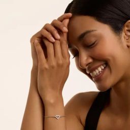Ted Baker Silver Halo Heart Amorita Bracelet-image-7