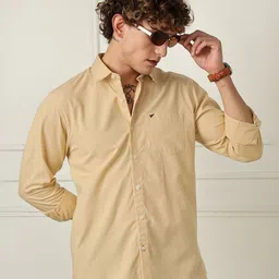 INVICTUS Men India Slim Fit Solid Button-Down Collar Casual Shirt-image-80