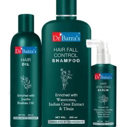 Dr. Batra's Hair Vitalizing Serum, Hairfall Control Shampoo & Hair Oil-11