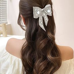 MEGARICH Women Embellished Bow Alligator Hair Clip-image-22