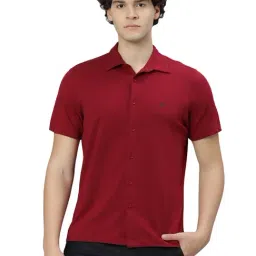 Slowave Maroon Regular Fit Shirt-picture-36