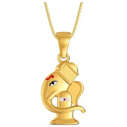 Lord Ganesh Gold Locket-image-27