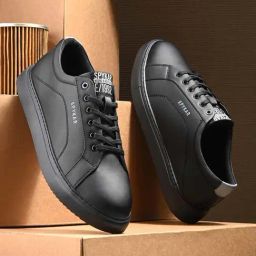 Spykar Men's Black Casual Sneakers-picture-40