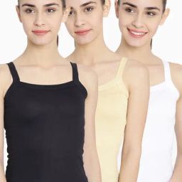 Leading Lady Multicolor Camisole - Pack of 3-image-2